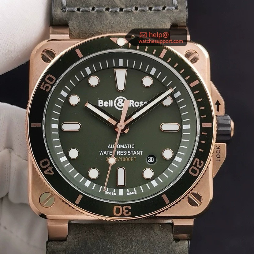 Bell & Ross INSTRUMENTS BR 03-92 Diver Bronze Green Dial
