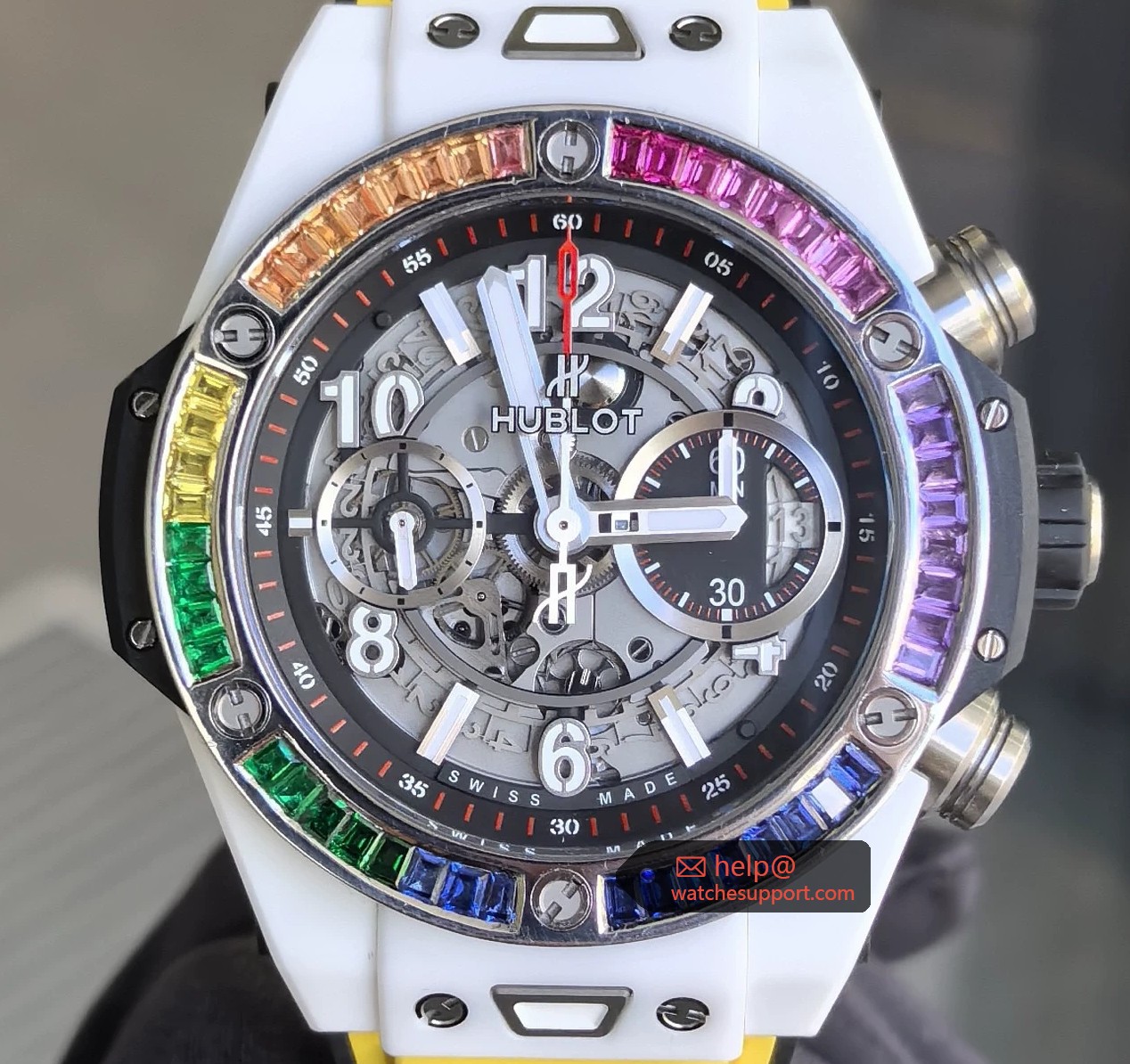 Hublot Big Bang 411.HX.1170.RX Rainbow Ceramic Automatic 45mm