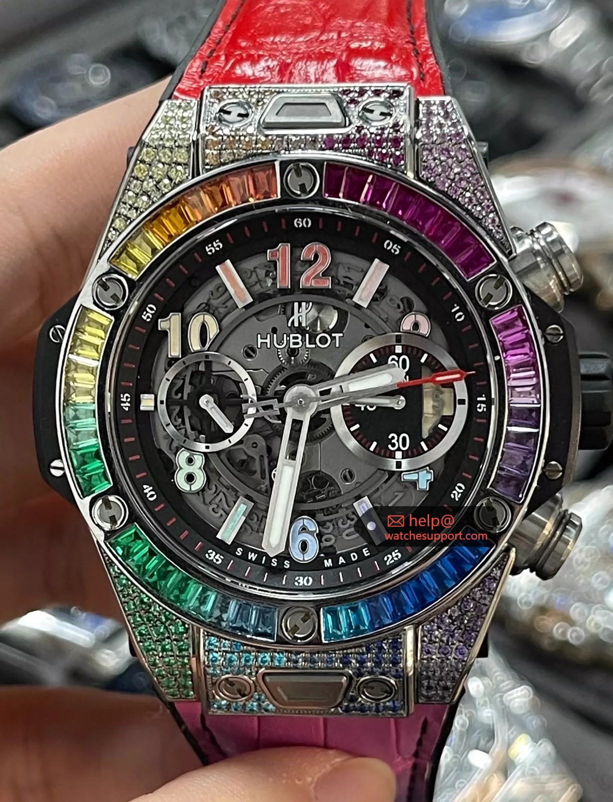 Hublot Big Bang 411 Rainbow Limited Edition Tourbillon 45mm