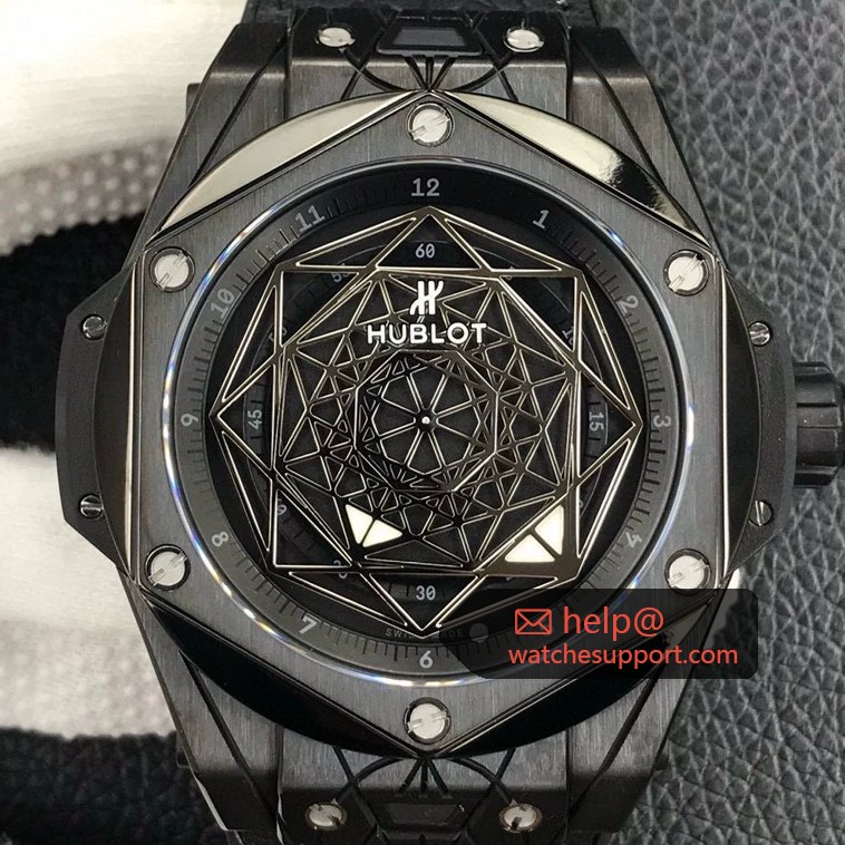 Hublot Big Bang Sang Bleu Black Ceramic 45mm