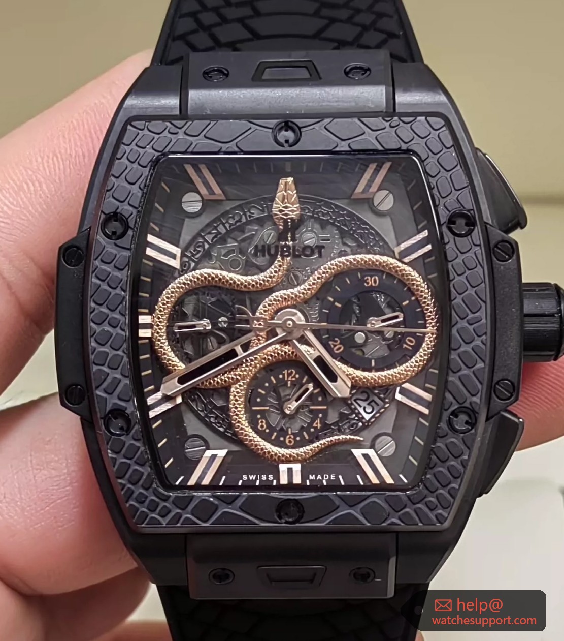 Hublot Spirit of Big Bang Snake Edition Black Ceramic 42mm