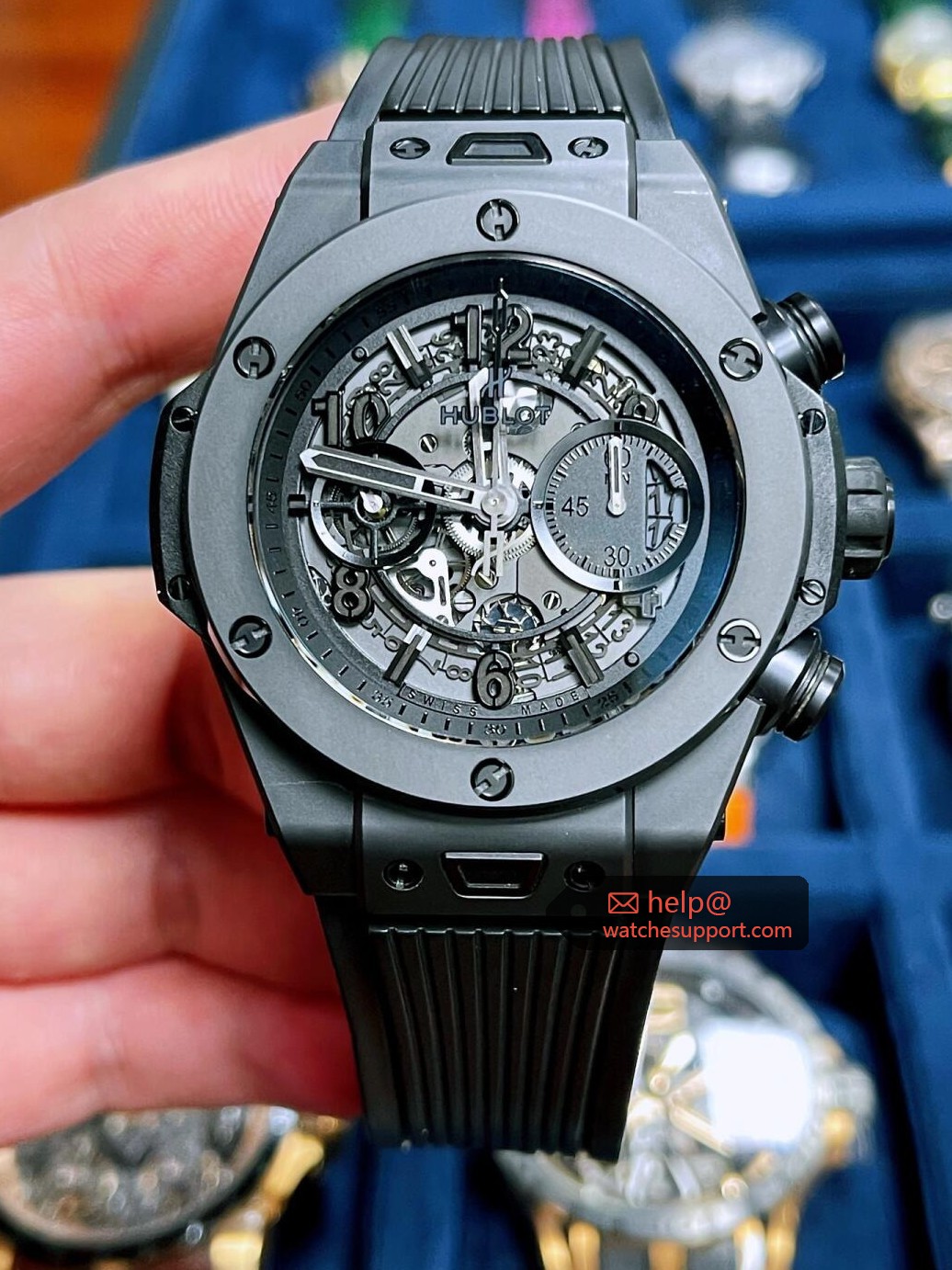 Hublot Big Bang Unico 411.CI.1110.RX Black Magic Skeleton