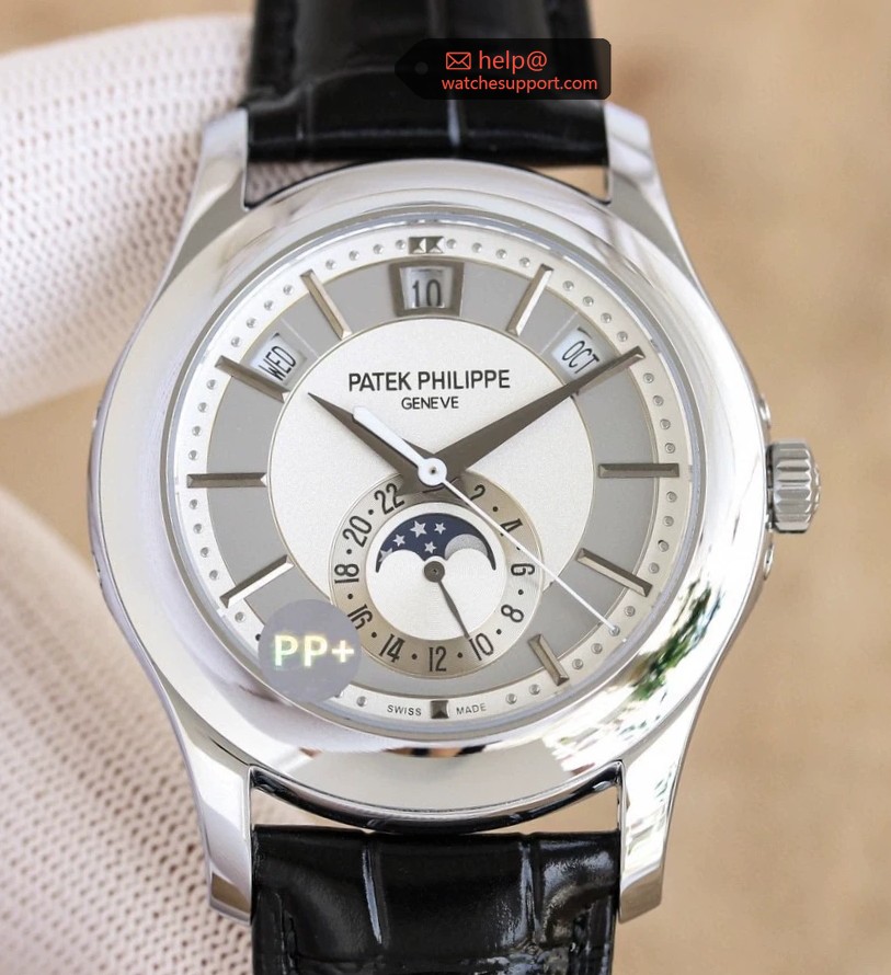 Patek Philippe 5205 Complicated Chronograph Silver Grey Dial
