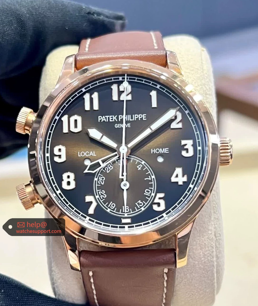 Patek Philippe Complicated Pilot 5524R-001 18K Rose Gold 42mm Automatic
