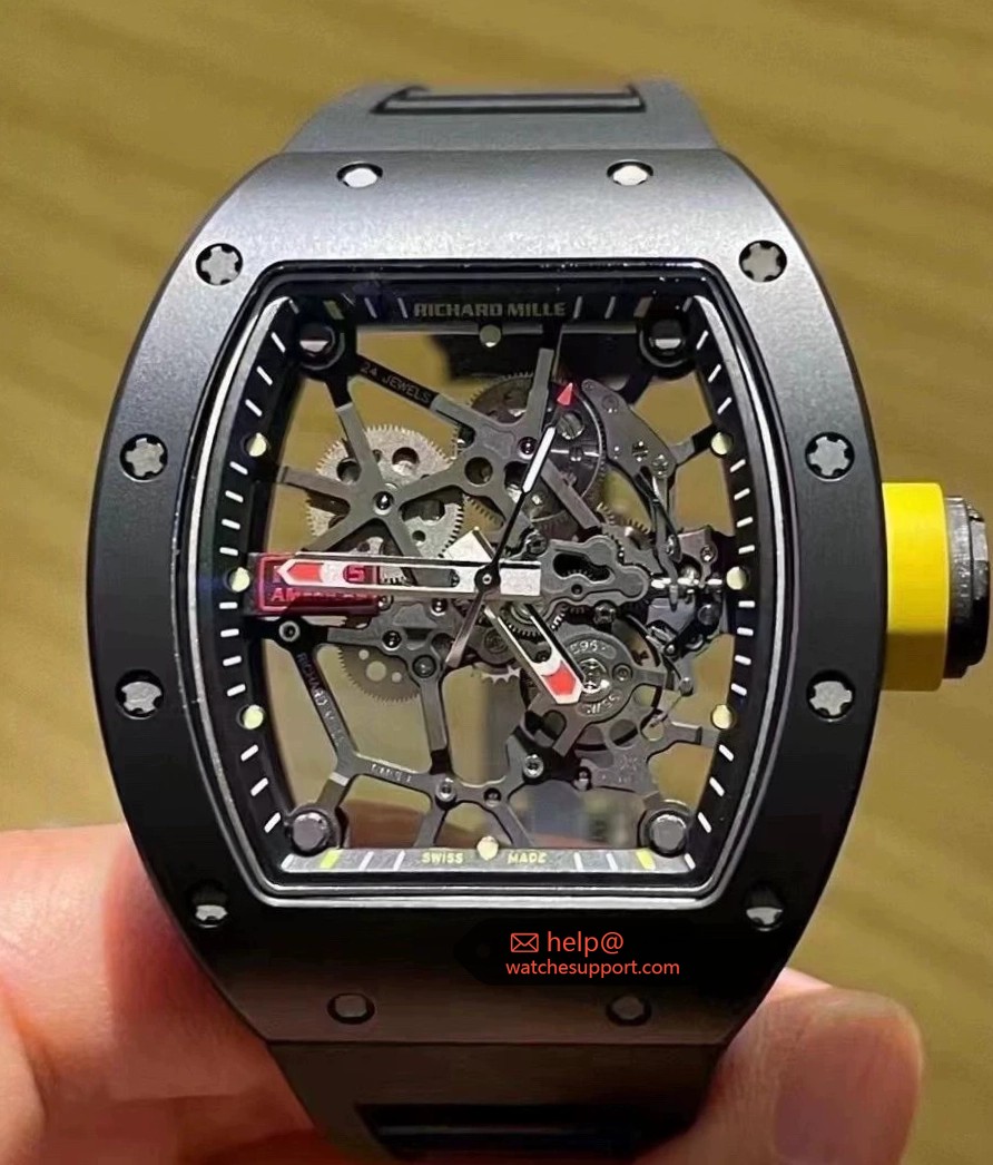 Richard Mille RM 035 Black Ceramic Custom Vaucher Movement