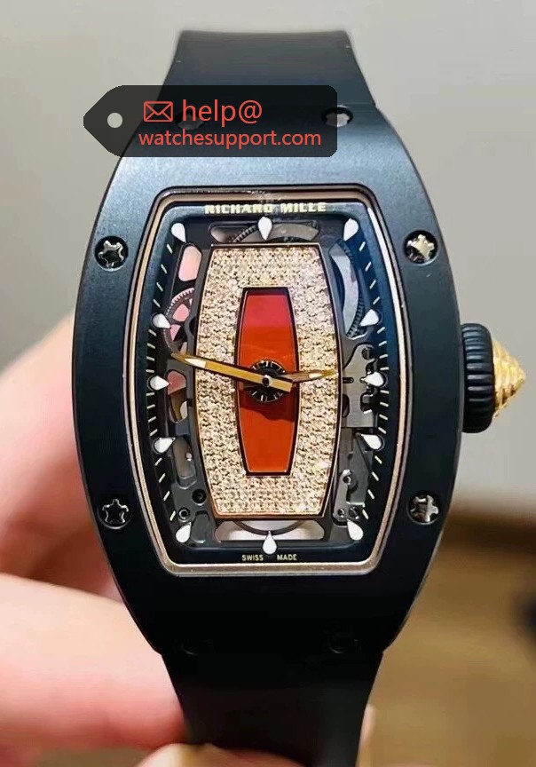 Richard Mille RM 07-01 Black Ceramic Red Lips