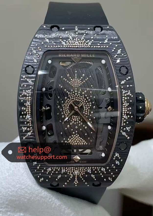 Richard Mille RM 07-01 Dark Night Edition Carbon Diamond Bezel Richard Mille RM 07-01 Dark Night Edition Carbon Diamond Bezel