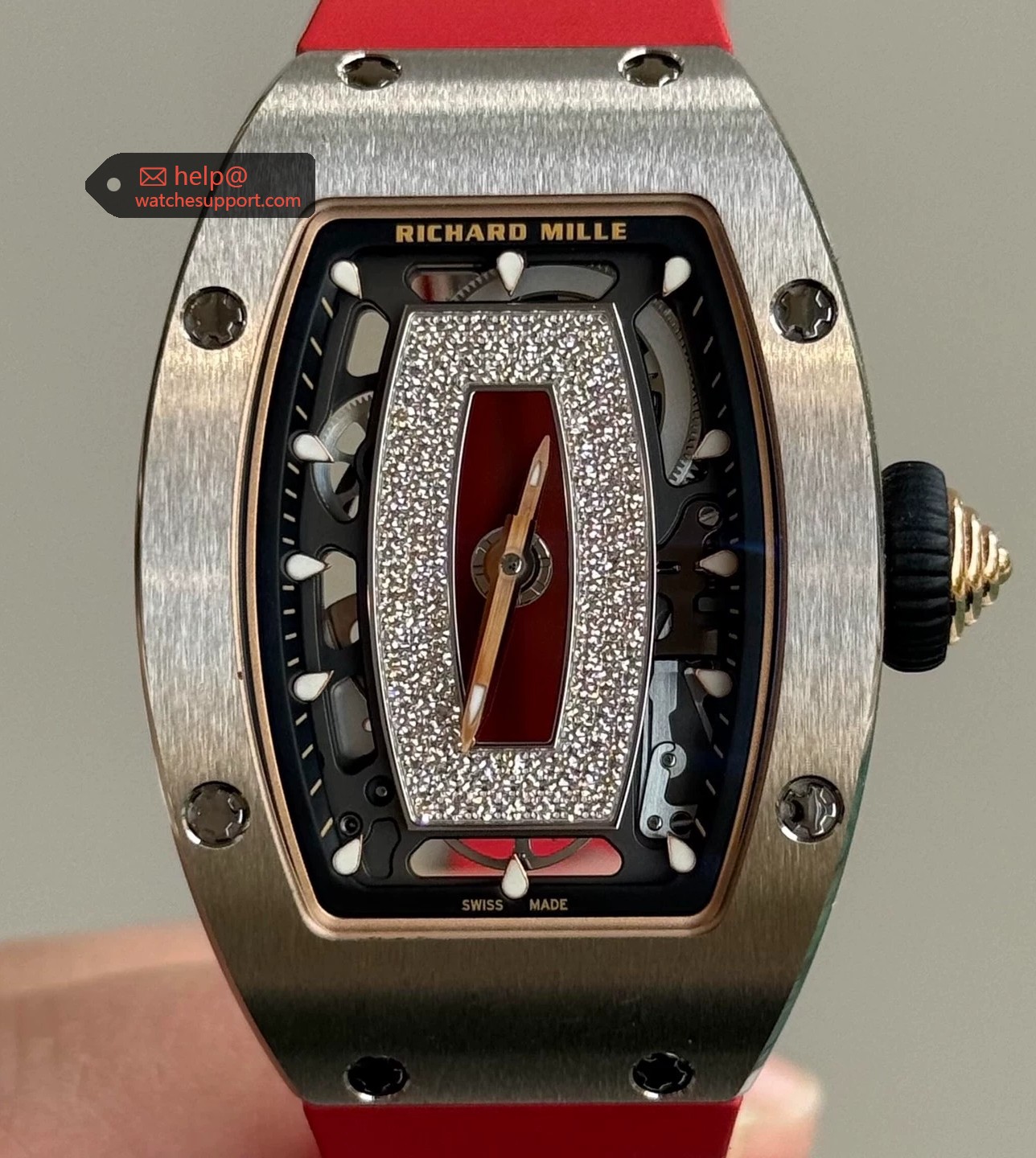 Richard Mille RM 07-01 Red Lip Edition Womens Watch Richard Mille RM 07-01 Red Lip Edition Womens Watch