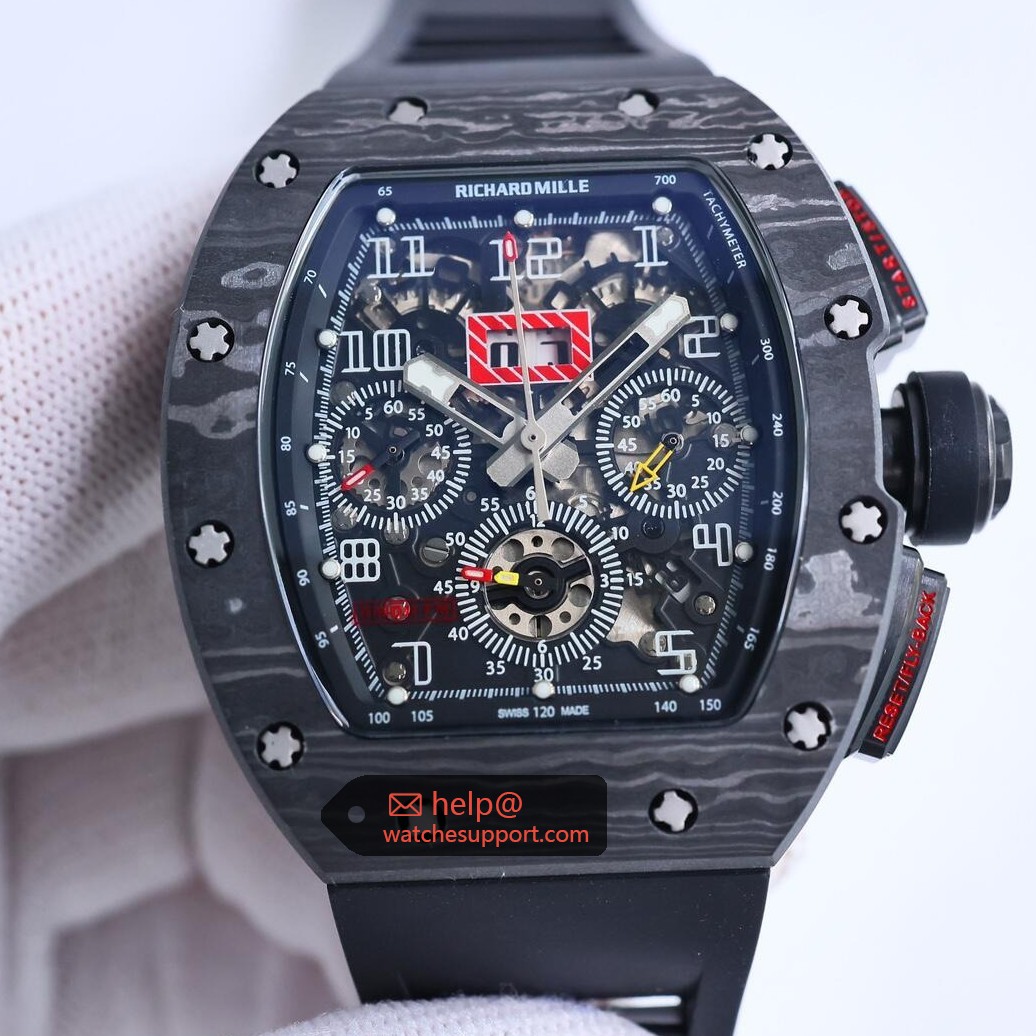 Richard Mille RM 011-FM Carbon Skeleton Flyback Chronograph