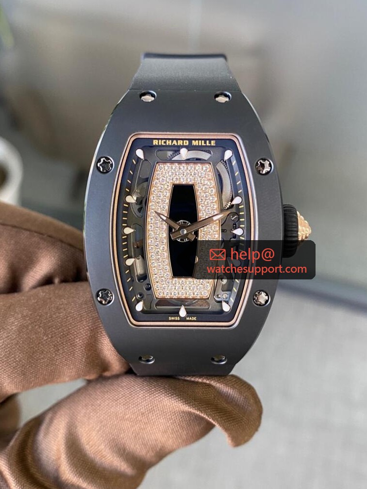 Richard Mille RM 07-01 Black Lips Black Ceramic Diamond