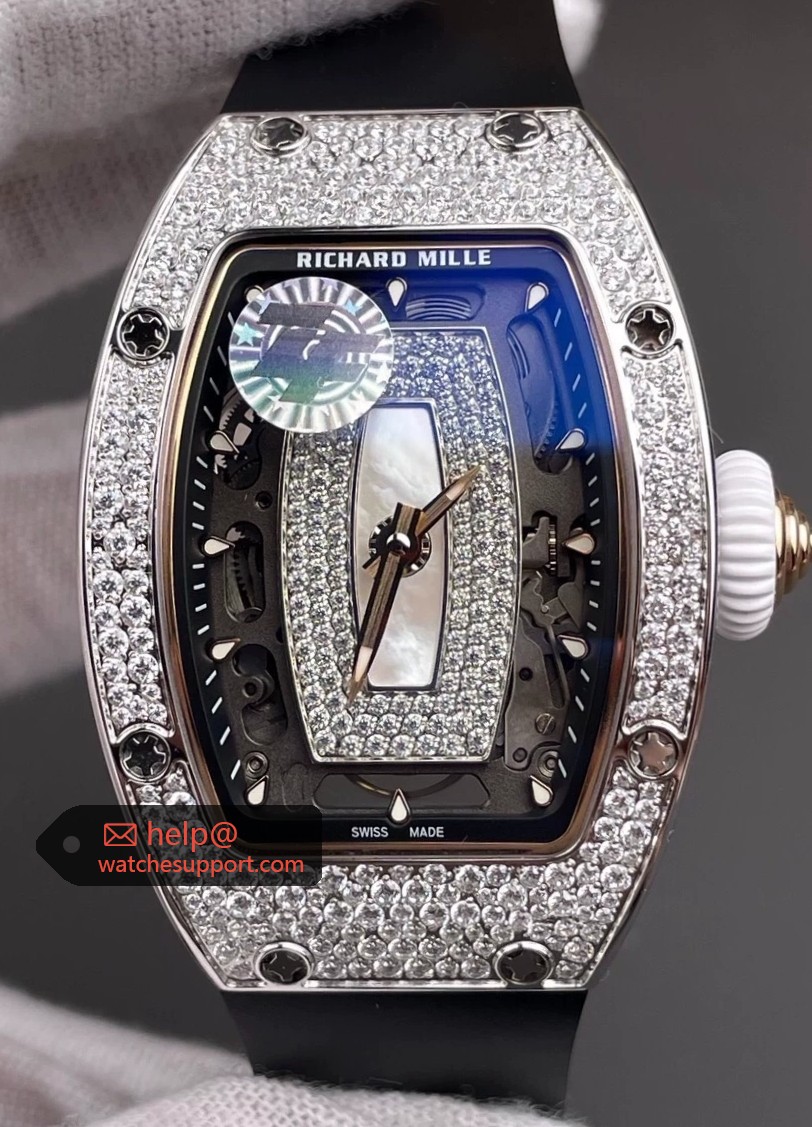Richard Mille RM07-01 Snowflake Diamond White Mother-of-Pearl Dial Richard Mille RM07-01 Snowflake Diamond White Mother-of-Pearl Dial