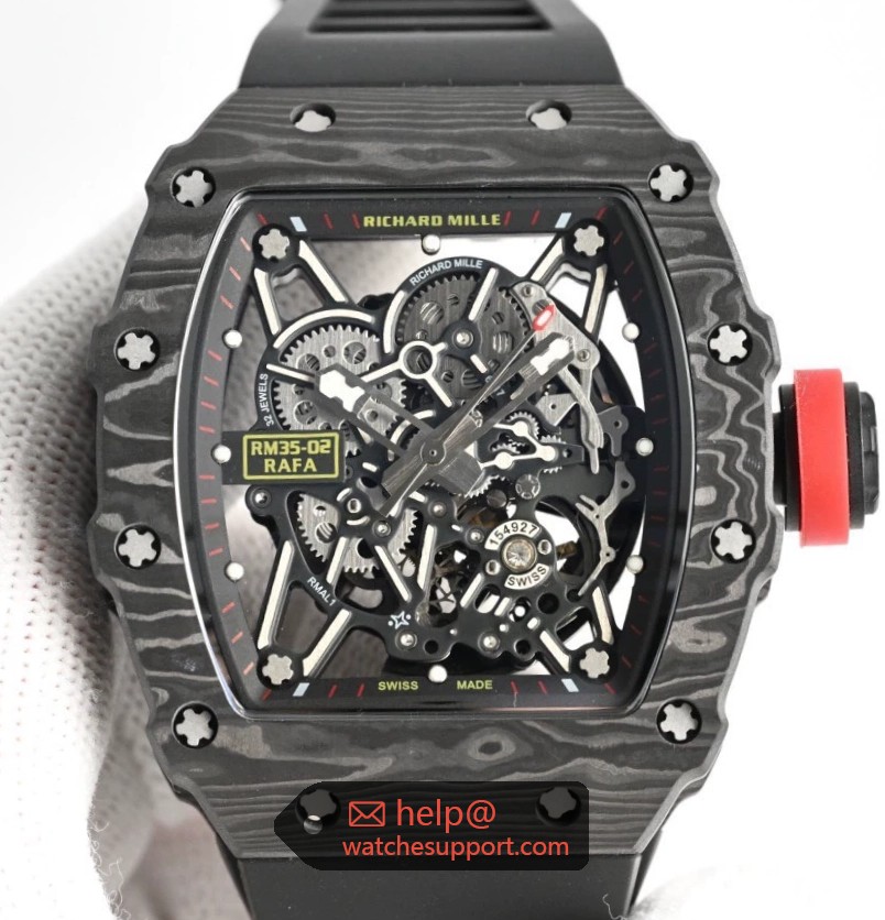 Richard Mille RM35-02 Rafael Nadal Black NTPT Carbon Fiber