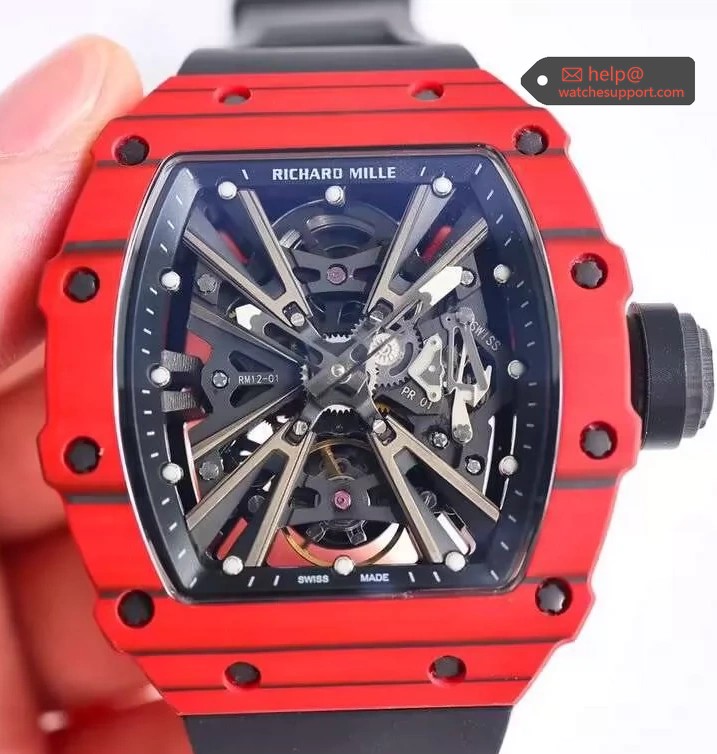 Richard Mille RM 12-01 Red Quartz TPT Tourbillon