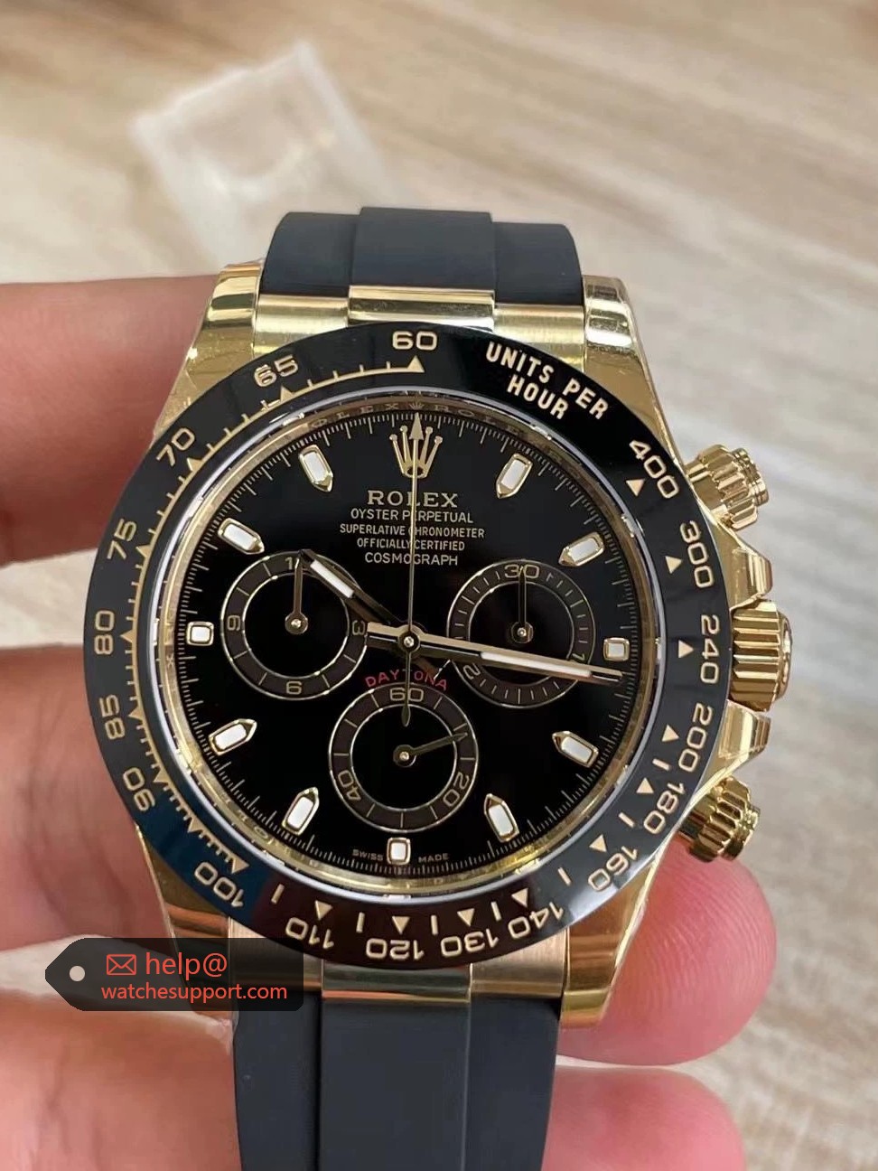 Rolex Daytona 116518LN Black Gold 40mm Rolex Daytona 116518LN Black Gold 40mm