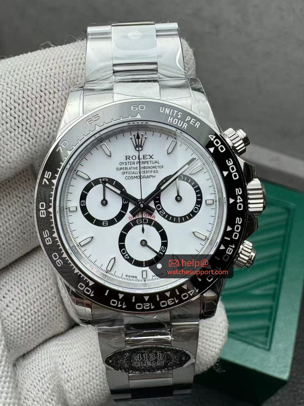 Rolex Daytona M126500LN White Panda 40mm