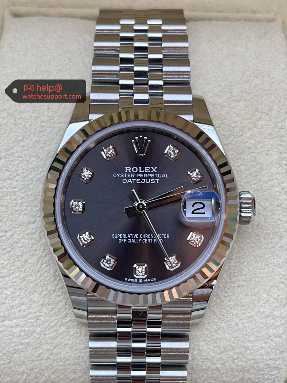 Rolex Datejust M278274 Slate Diamond Dial 31mm Rolex Datejust M278274 Slate Diamond Dial 31mm