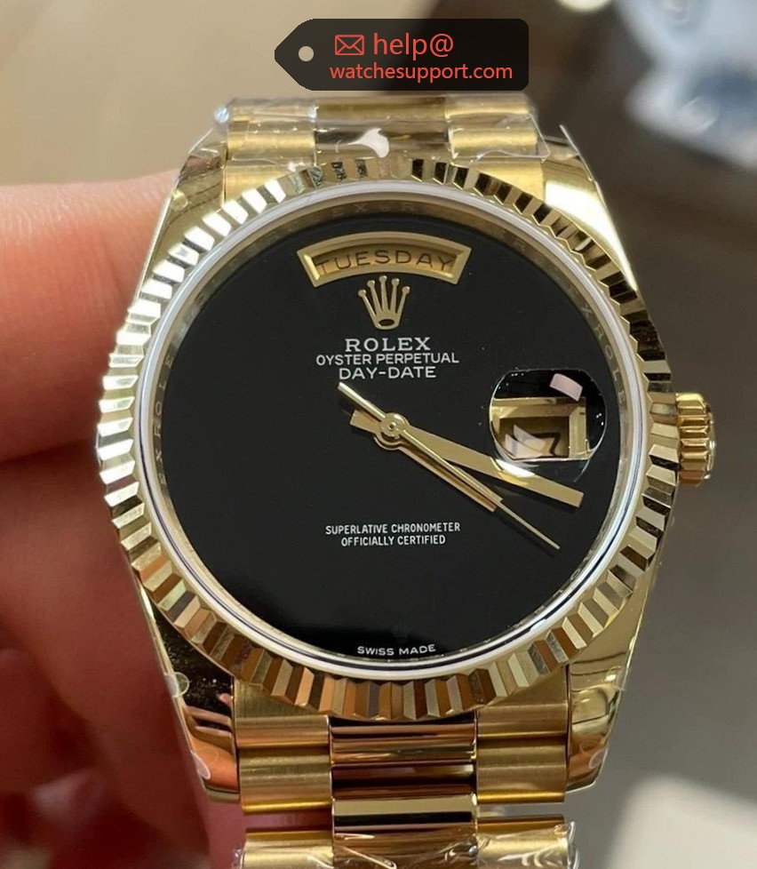 Rolex Day-Date 118238 No Markers Yellow Gold 36mm