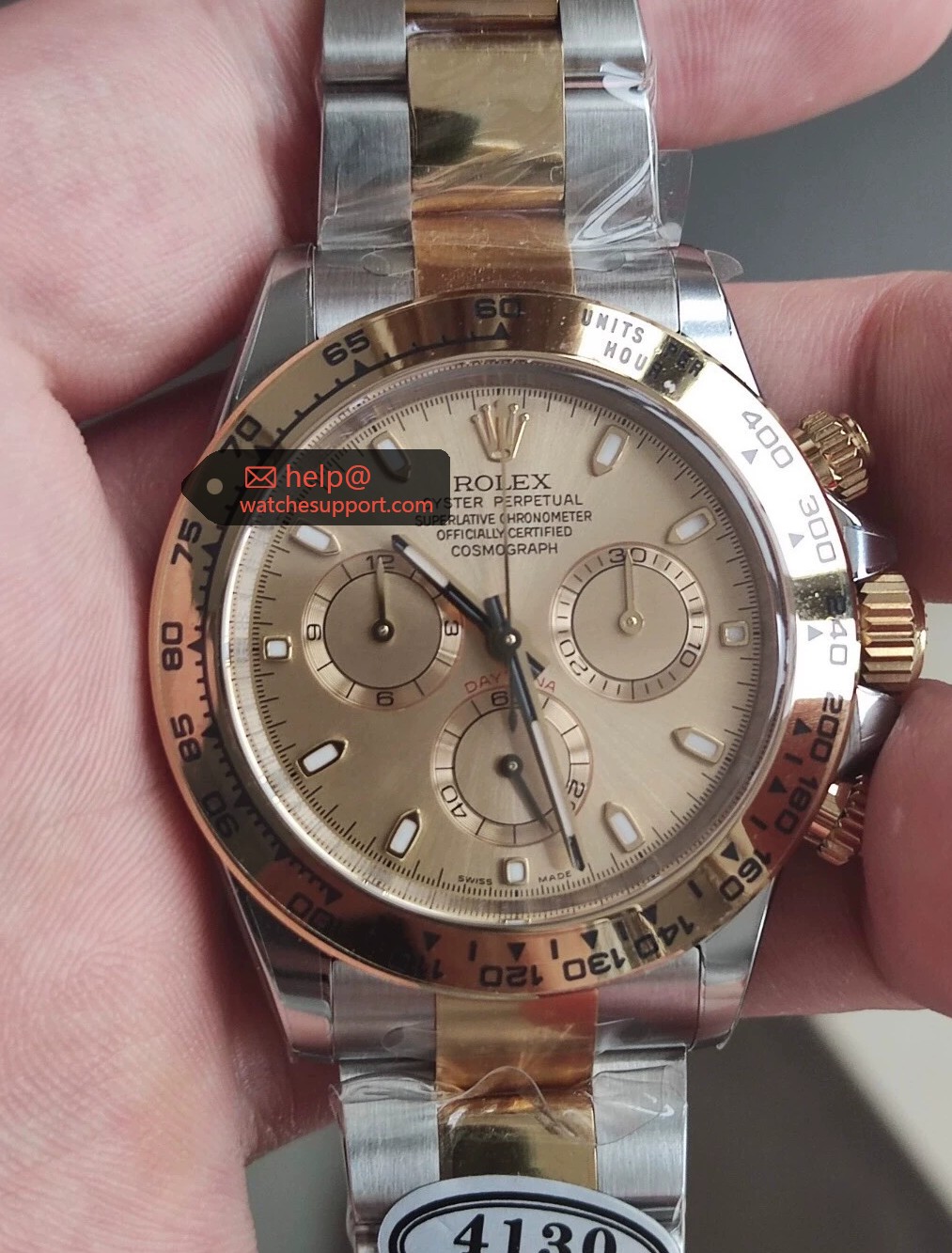 Rolex Daytona 116503 Champagne Dial Two-Tone Gold/Steel 40mm