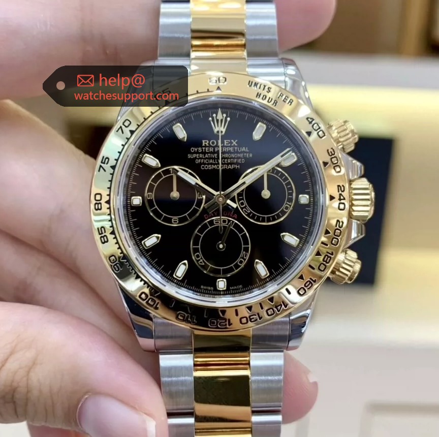Rolex Daytona 116503 Two-Tone Black Dial 40mm