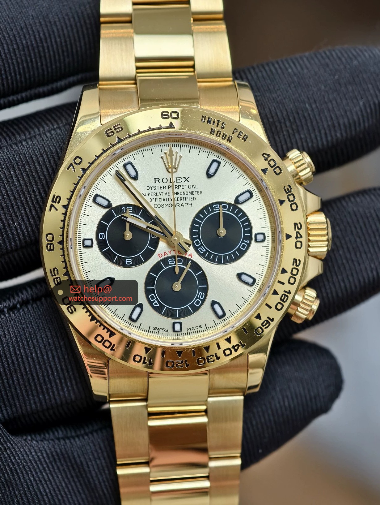 Rolex Daytona 116508 Yellow Gold with RB Dial 40mm