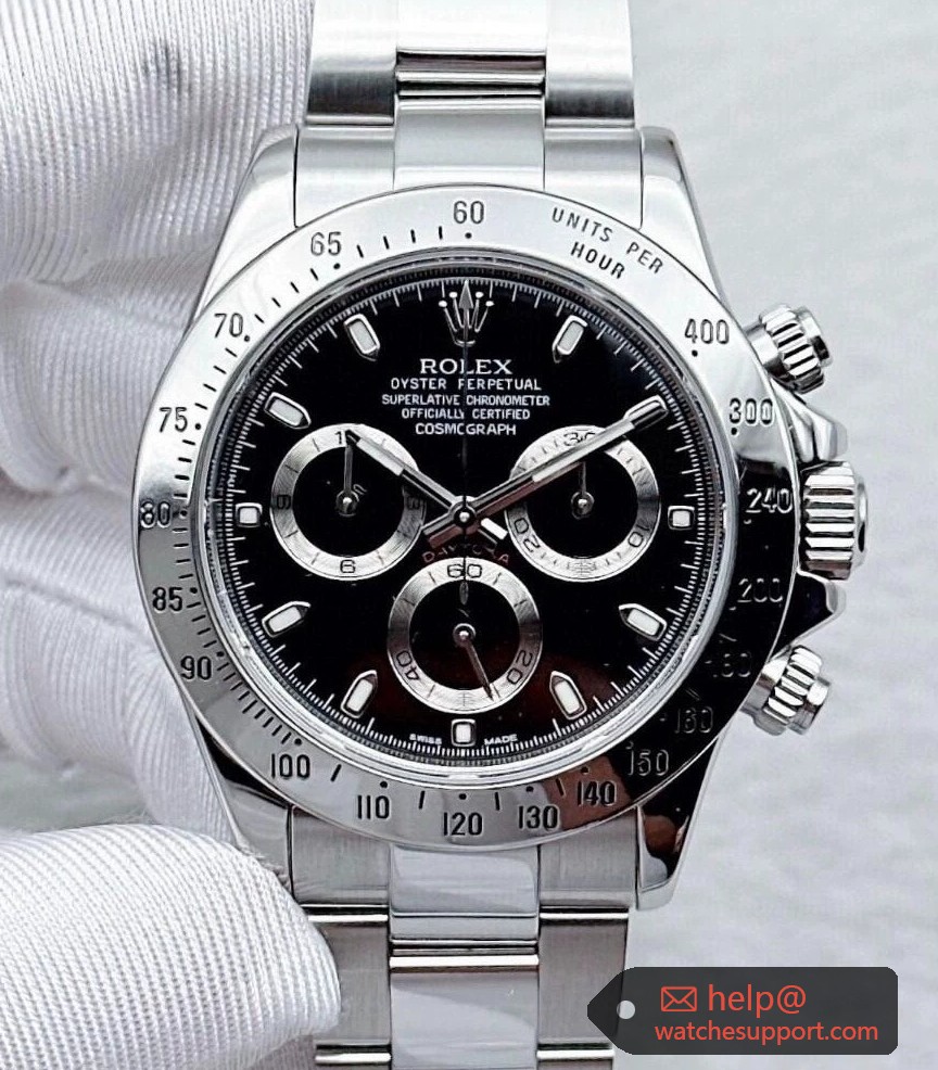 Rolex Daytona 116520 Black Steel 40mm