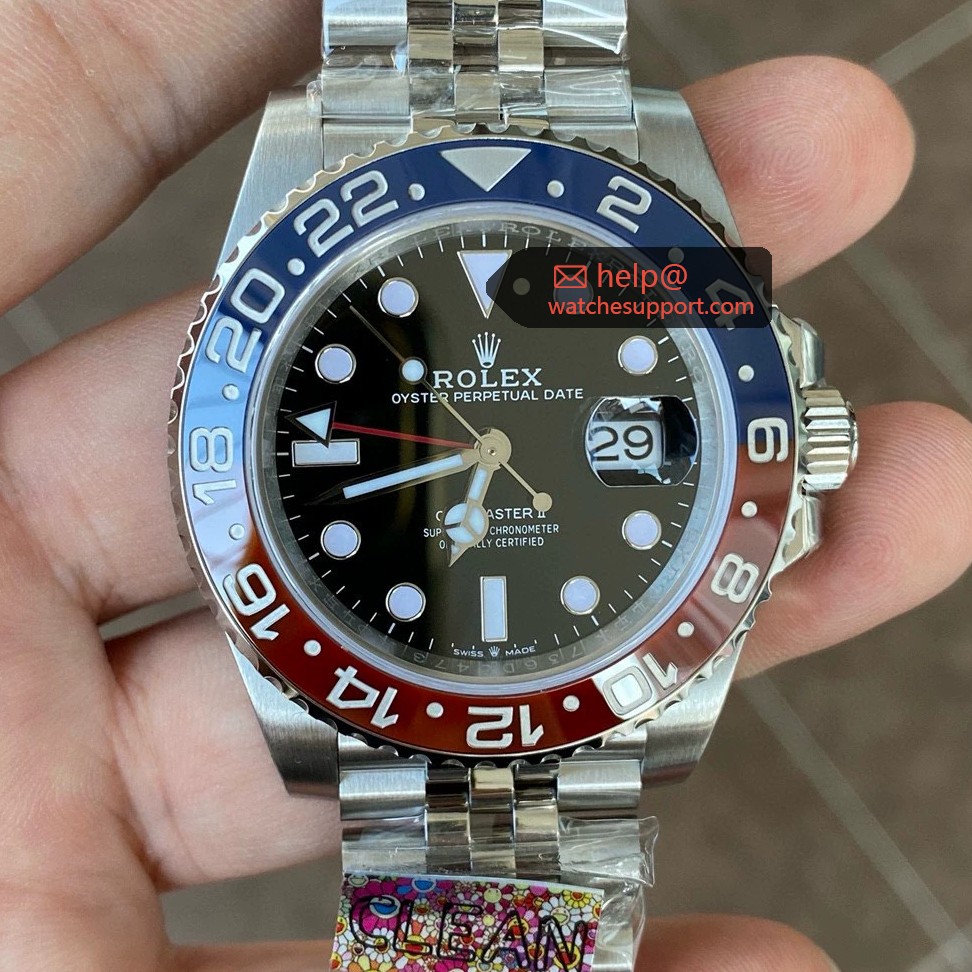 Rolex GMT-Master II 126710BLRO Pepsi Jubilee 40mm