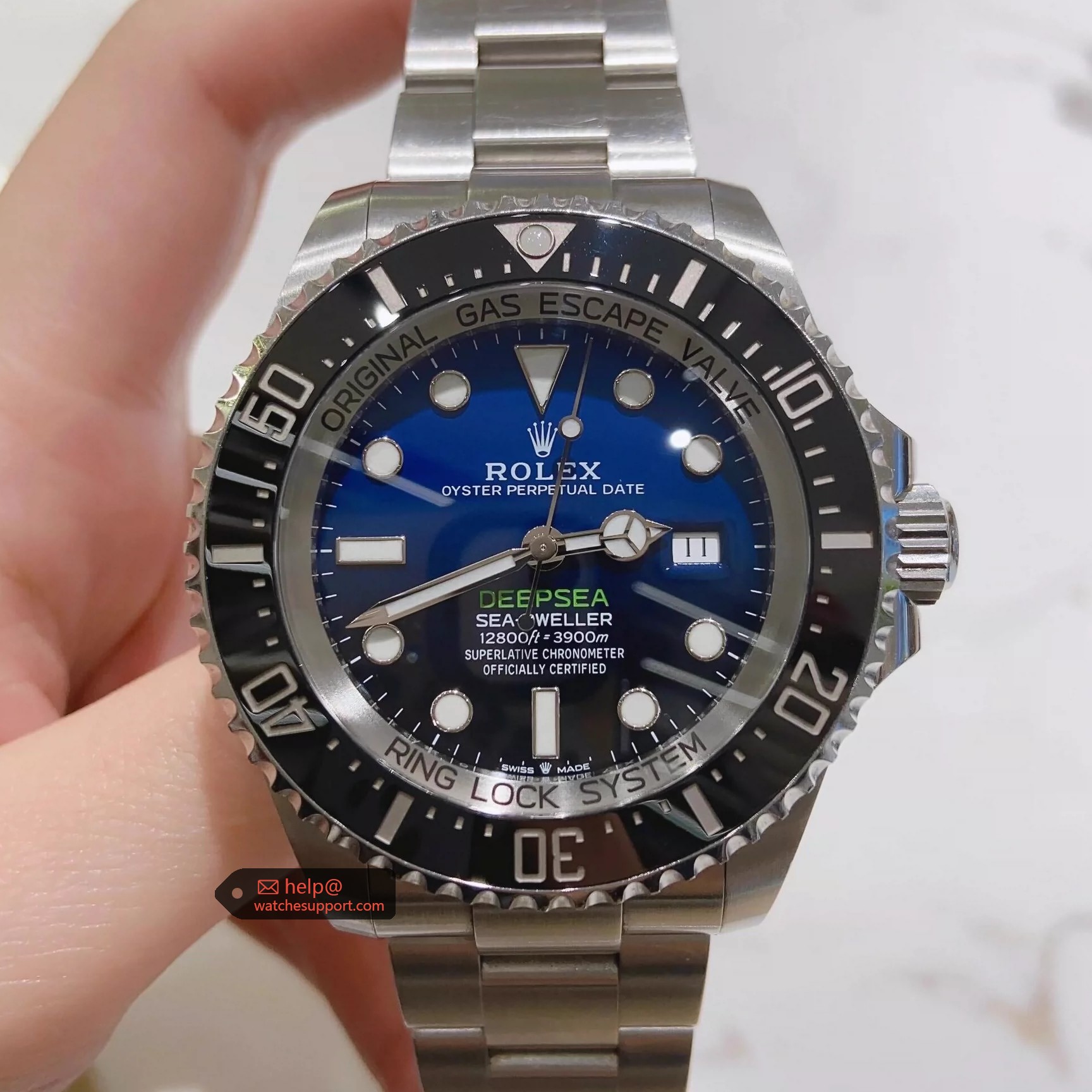 Rolex Deepsea Sea-Dweller M136660 Blue Gradient Dial 44mm