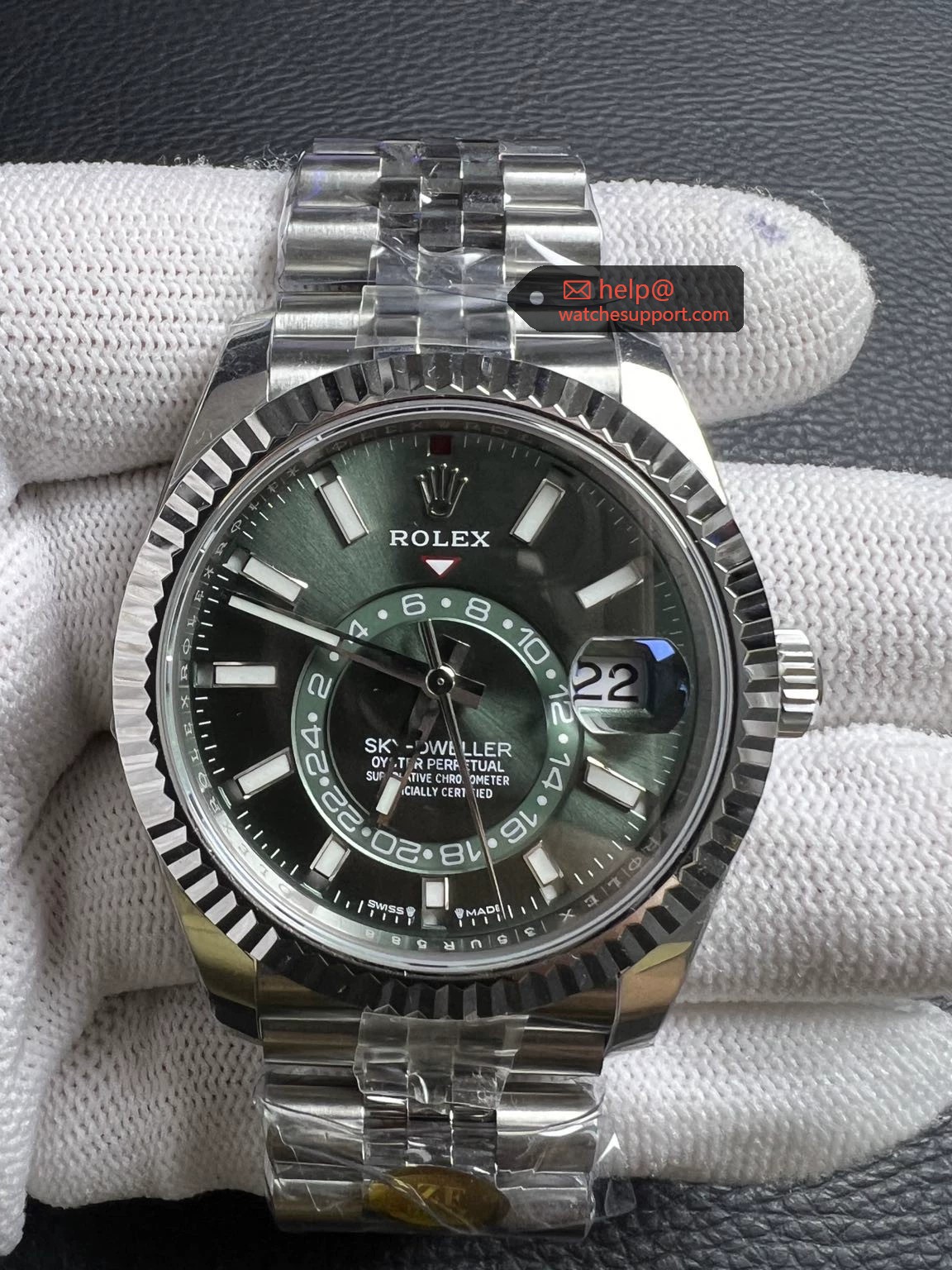 Rolex Sky-Dweller 326934 Green Dial 42mm