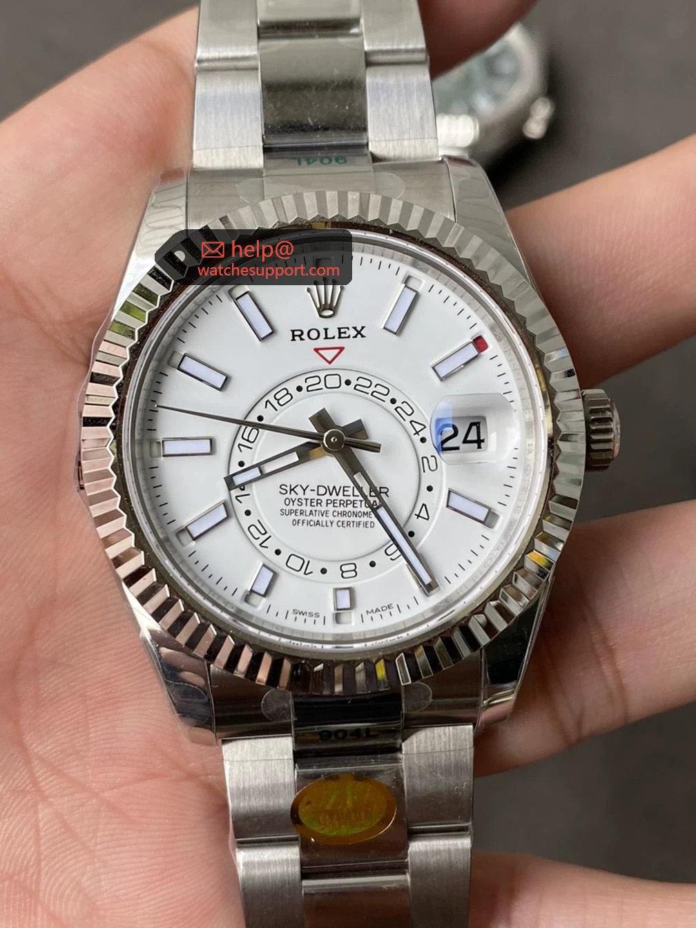 Rolex Sky-Dweller M326934 White Rolesor 42mm