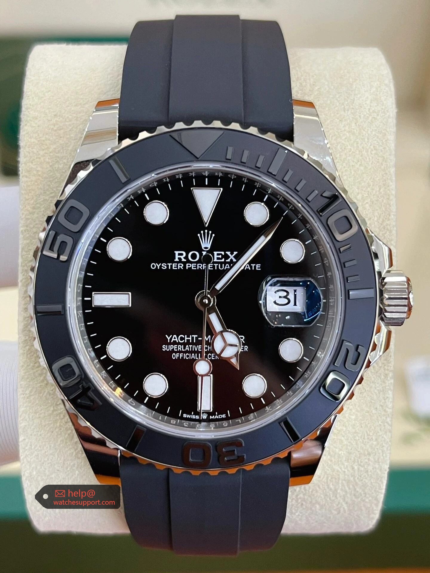 Rolex Yacht-Master 226659 “White Gold Black Yacht” 42mm