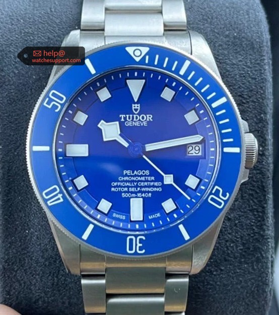 TUDOR Pelagos M25600TB Blue Dial Titanium Diver 42mm